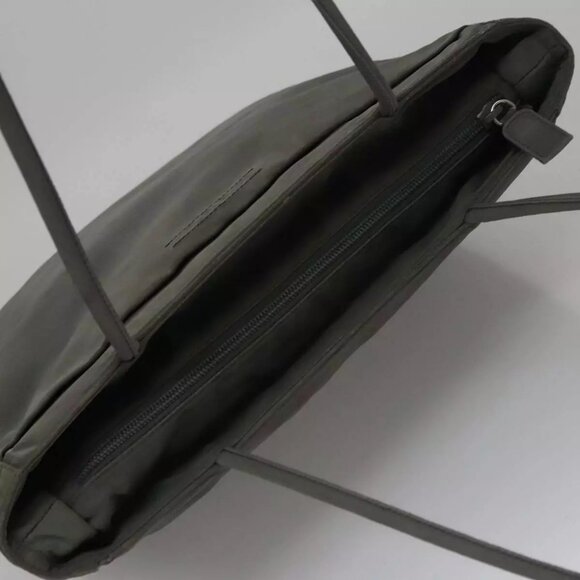 PRADA Tote Bag Nylon Gray Auth - Picture 8 of 16